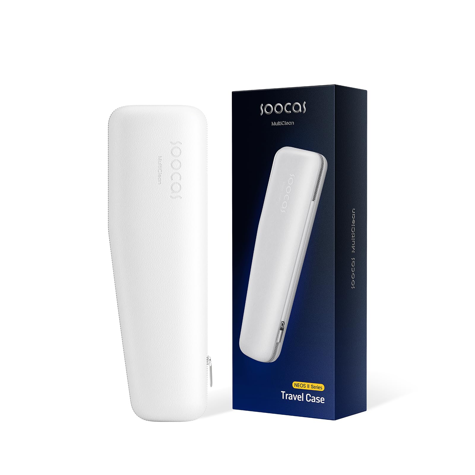 Soocas NEOS II Electric Toothbrush Travel Case(New Version), Compatible with both NEOS II and NEOS II Ultra, White