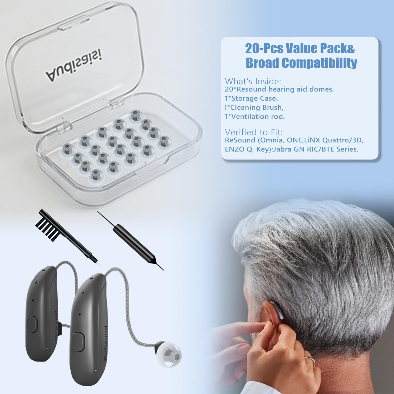 Amazon.com: 20pcs GN Resound Hearing Aid Domes&Hearing Aid