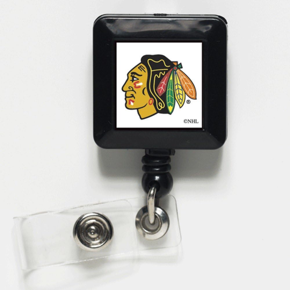 Wincraft NHL Chicago Blackhawks 13109021 Retractable Badge Holder