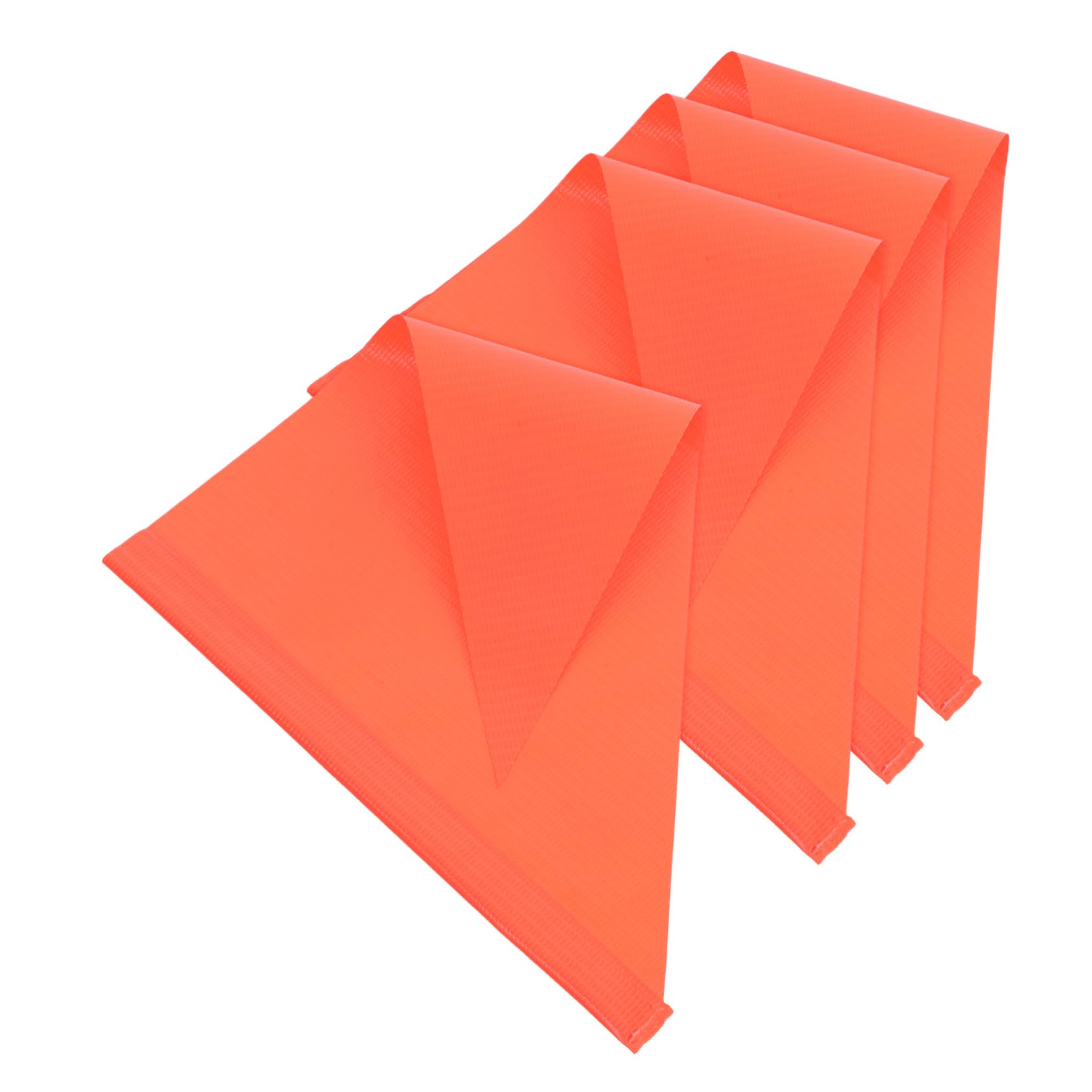 OFFSCH Cycling Safety Flag 4 Pack Orange Bike Safety Flags Waterproof Tear-resistant High Visibility for Boys and Girls Seniors Adults