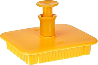 Ibili Petit Beurre Cookie Cutter with Ejector – Rectangular Pastry and Biscuit Cutter with Scalloped Edge – Premium Baking Tool for Butter Cookies – Easy to Use – Made in Spain (2.75 x 2.2 Inches)