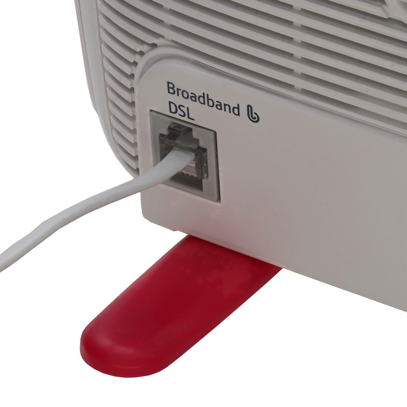 kenable ADSL Broadband Modem câble RJ11 Vers RJ11 Phone Femelle Vers Routeur Blanc 15 m [15 mètre/15m]