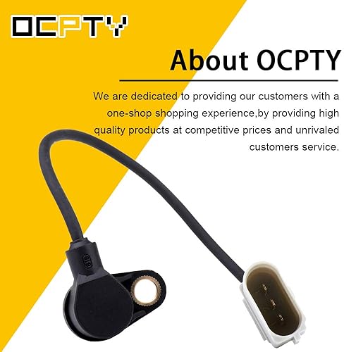 Miniatura 65 de OCPTY Sensor de posición del cigüeñal del motor (CPS) se adapta a 2006-2014 para Hyundai Sonata, 2010-2013 para Hyundai Tucson, 2010-2013 para Kia