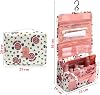 Ecoform Waterproof Organizer Strap Travel Cosmetic Makeup Bag Laughing Pink