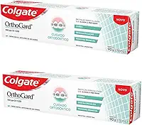 Kit Com 2 Creme Dental Orthogard Anticáries Cuidado Ortodôntico 90g