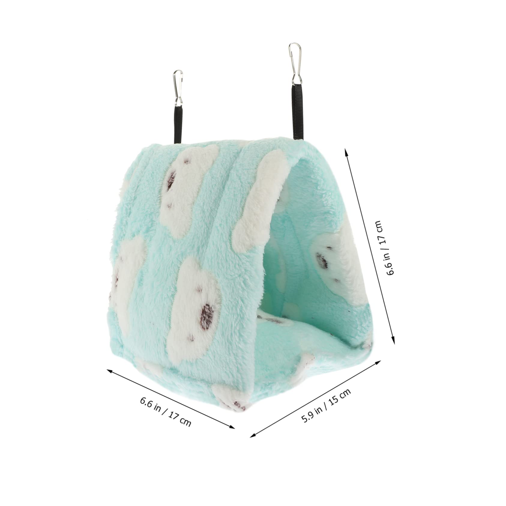 DOITOOL 4stücke Kuschelnest Für Kleintiere Weiches Baumwollbett Für Hamster Chinchillas Igel Warmes Schlafhaus Platzsparend Kreatives Design