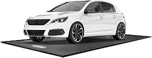 Loninak Garage Floor Mat 7&#39;9&#34;x18&#39; Garage Containment Mat for Winter Garage Floor Protection Mat for All Seasons Garage Water Barrier Snow Melting Mat Middle Size Cars