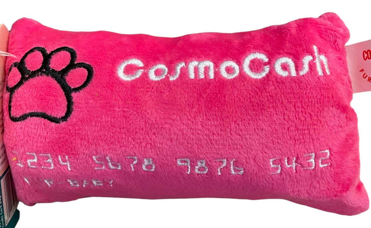 SPOT Ethical Pet Products 68033118: Cosmo Toy Plush Credit Card 6In