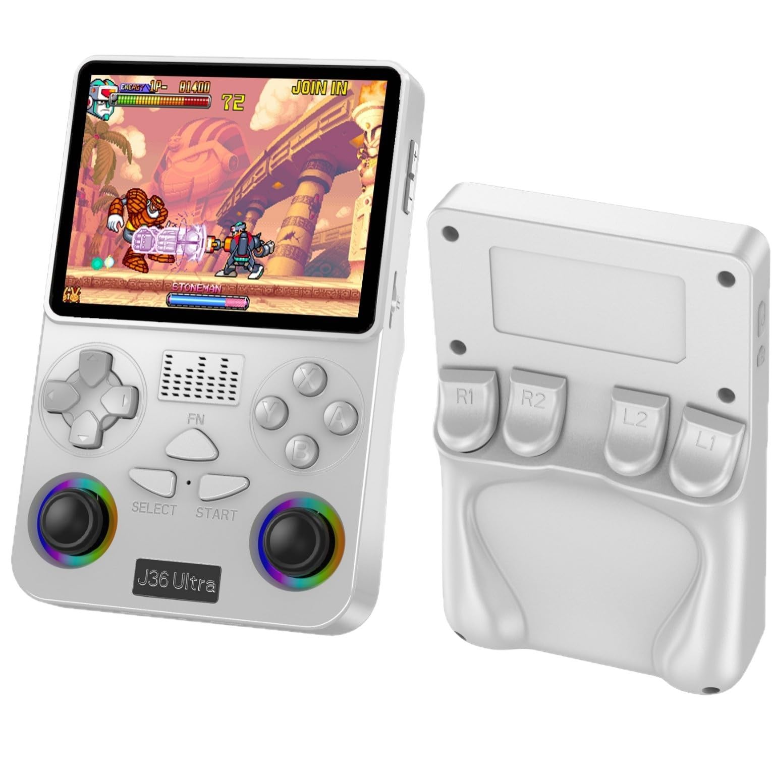 J36ultra Handheld Game Console, Global WiFi Online Battle, Wireless Colorful Upgrade, Dual Joystick Arcade
