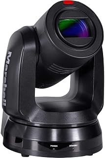 Marshall Electronics CV730 8.5MP Ultra HD 12G-SDI/HDMI2.0/IP PTZ Camera, 30x Optical Zoom, Black