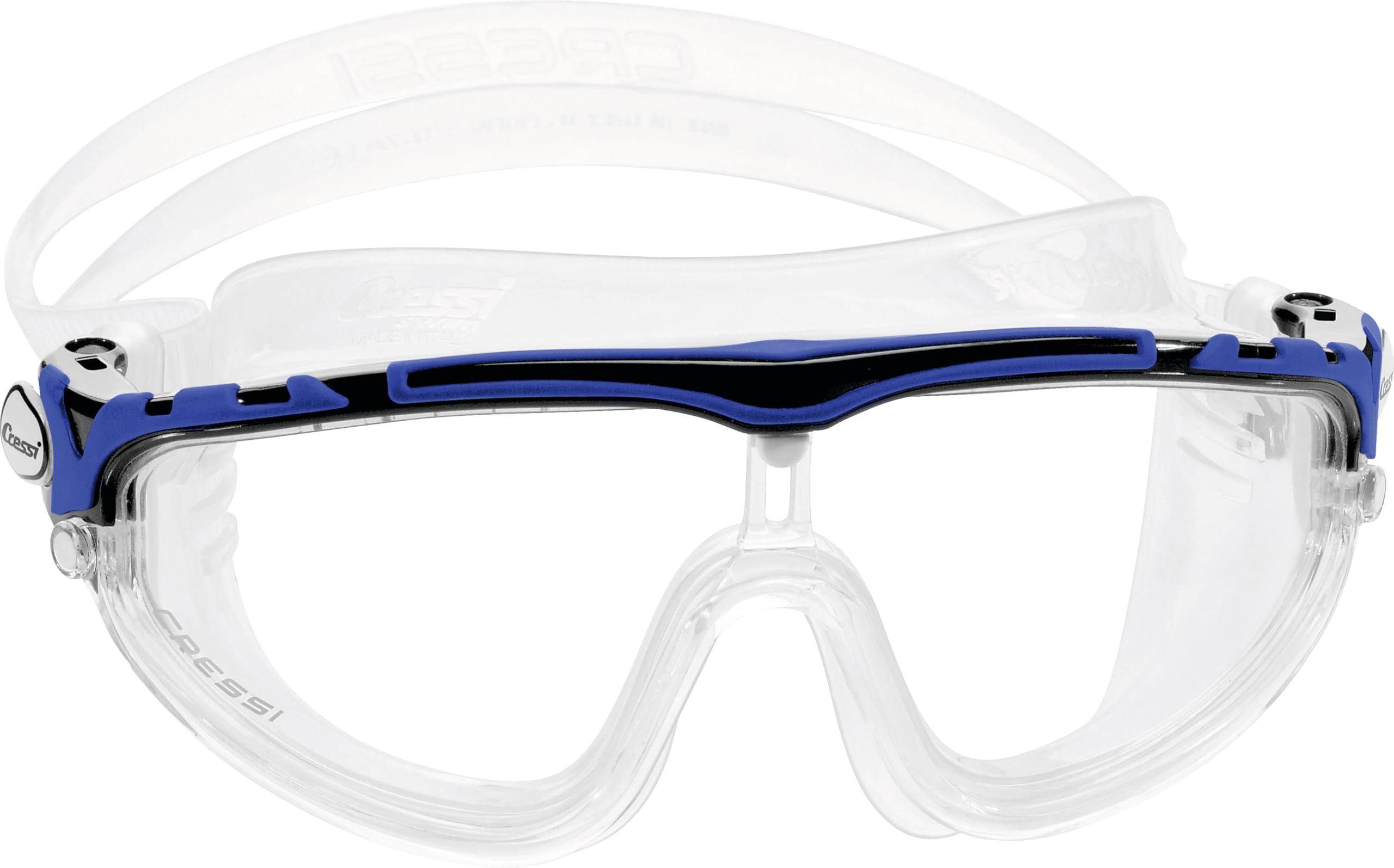 Cressi Skylight, clear-black/blue, clear lens