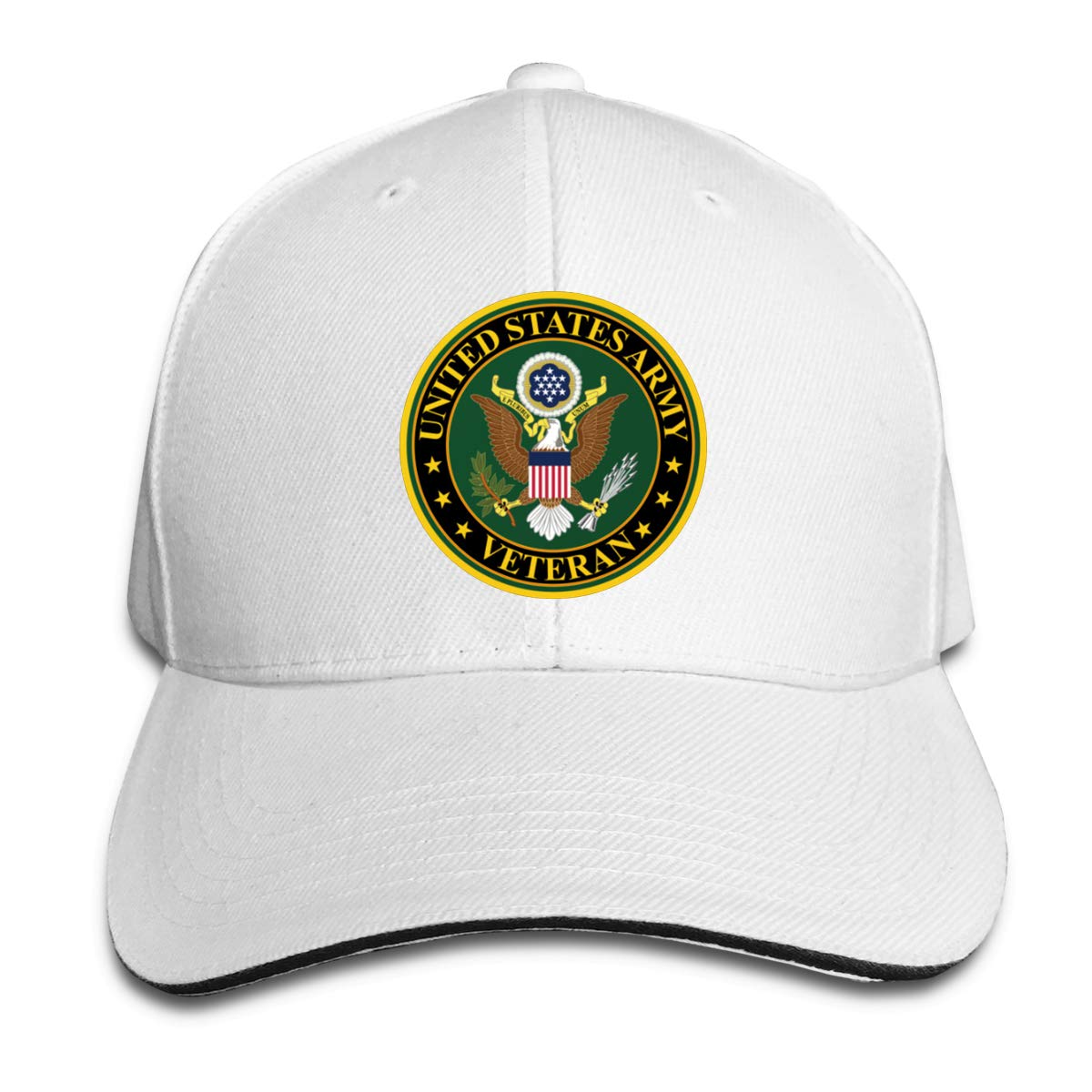Us Army Veteran Baseball Caps Sandwich Caps White Desertcart INDIA