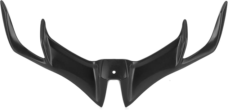 AMONIDA Front Fairing Winglet Aerodynamic Accessory Fit for YAMAHA R15 V3 2017-2020, ABS Material, Improves Performance, 1 Unit (Black)