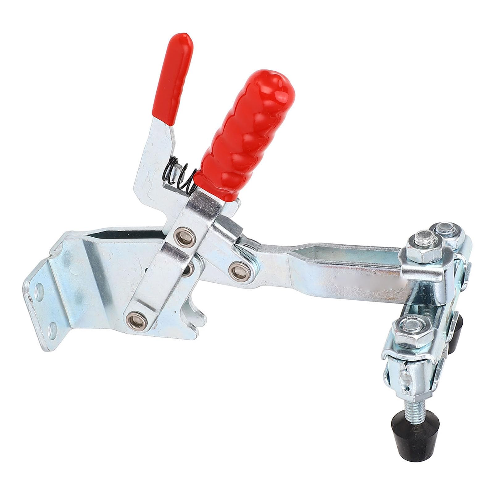 Cocoarm Pince Verticale à Dégagement Rapide, Pince à Bascule Verticale en Acier à Haute Teneur en Carbone, Force de Serrage de 227 Kg, Double Tête, Double Poignée, à Bascule de Maintien Réglable