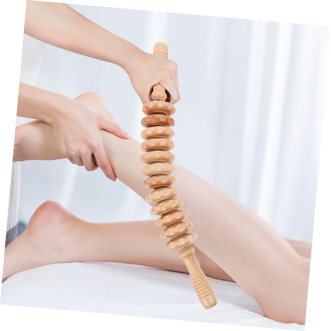 Strumenti Per Massaggi in Legno 3 in 1 Per Massaggi Linfatici e Drenanti, Kit Completo Per Massaggiare Corpo e Raschiature, Adatto Per Uso Quotidiano e Rilassamento Muscolare