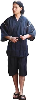 8(eight) (エイト) 甚平 メンズ しじら 浴衣 じんべい シンプル 夏 花火大会に