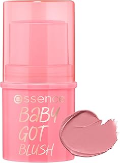 Mejores consejos para usar colorete essence baby got blush 10 tickle me pink, Barra de colorete en crem…