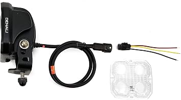 DENALI D4 LED Auxiliary Light Pods with DataDim Technology, White, Pair