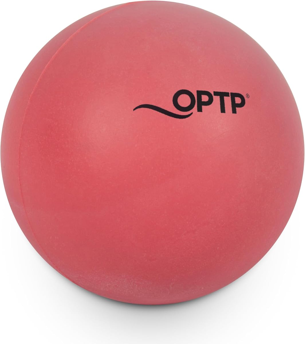 OPTP Super Pinky Ball – Moderately Firm Density Massage Ball, Pink, 2 1/2" | Deep tissue massage ball for back pain, shoulder tension relief, sore muscles, plantar fasciitis & more, moderately firm