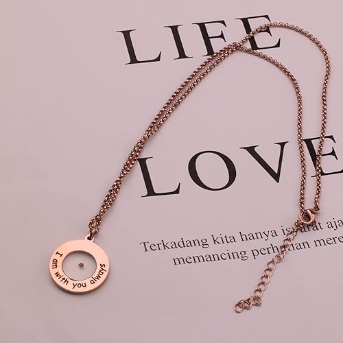 Miniatura 3 de Mustard Seed Necklace I Am with You Always Inspirational Bible Verse Religious Jewelry Christian Gift