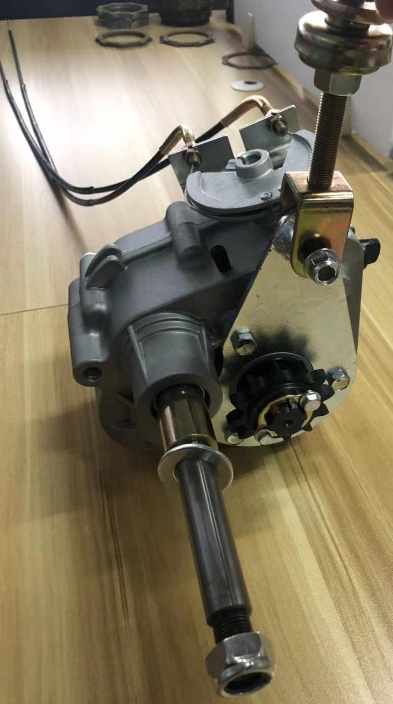 Go Kart Forward Reverse Gearbox Kit Compatible with 11-16 hp Engines, Works for 40 Series Torque Converter Predator 420CC 12T Sprocket 530 Pitch- 3/4" jackshaft