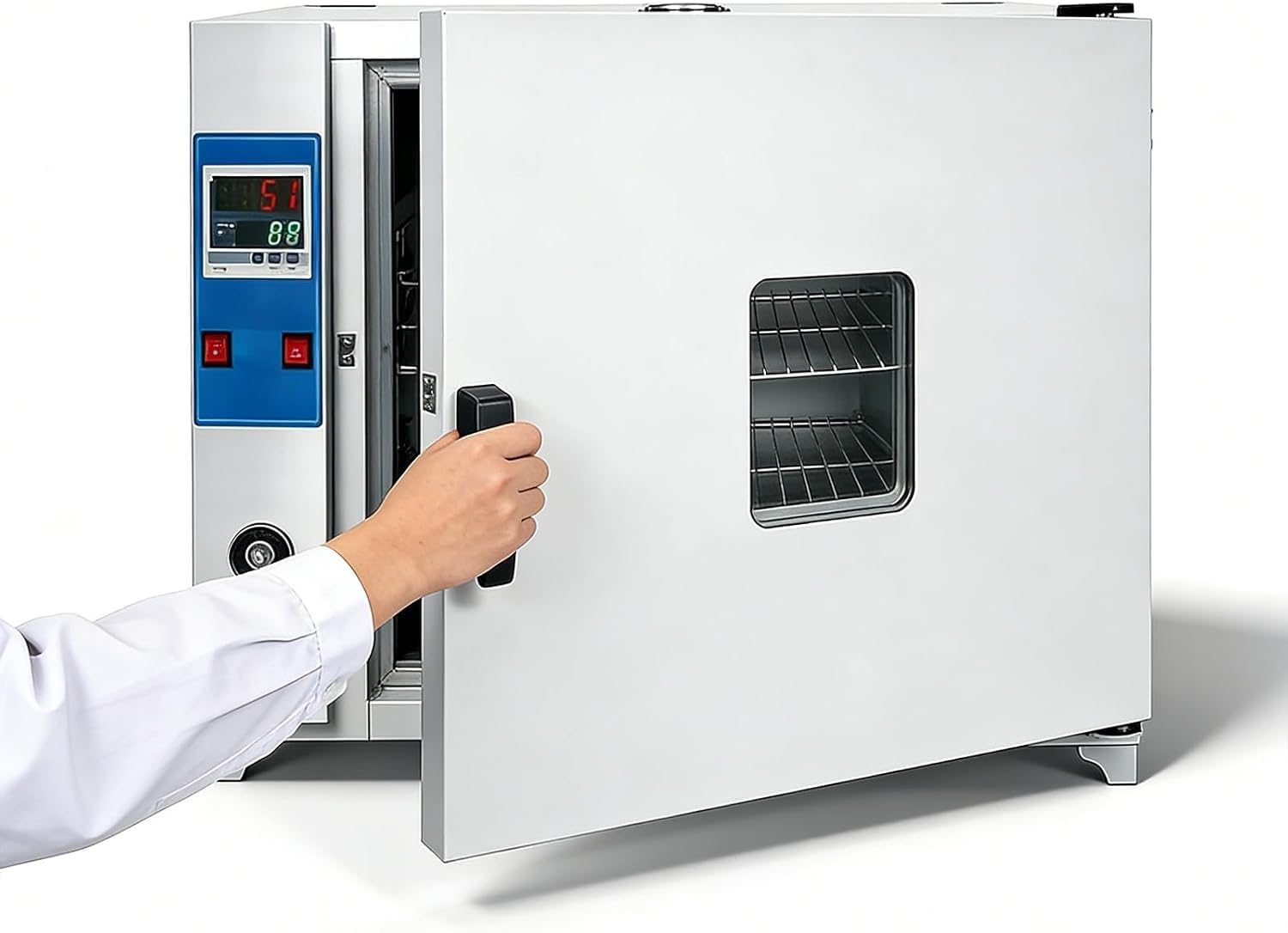 Labor Konvektionstrockenschrank 16L/43L,Konstanttemperatur Schnelltrocknung | Digitaler Thermostatischer Labor-Inkubator Mit Temperaturregelung Und Timer