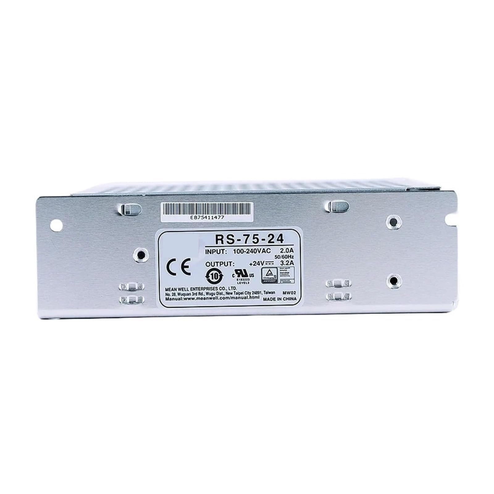 BRODEFUP RS-75-24 76.8W Single Output Switching Power Supply RS-75 24V 3.2A