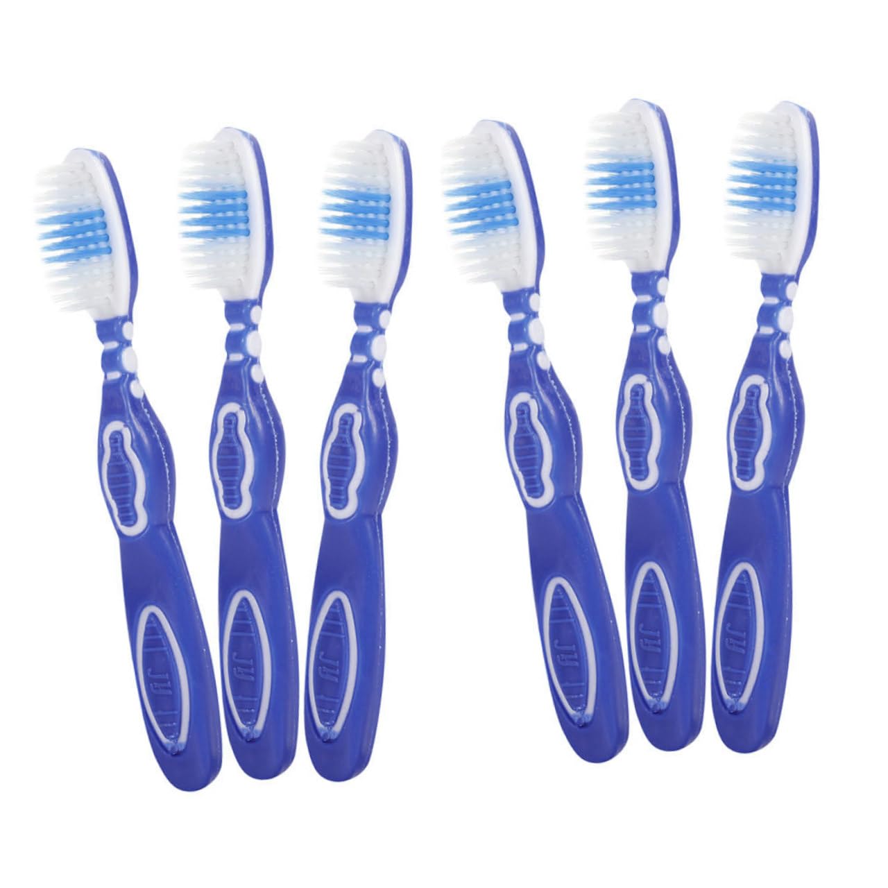 VALICLUD 5 Set Spazzolino Adulti Setola Coperture Mini Spazzolini Portatili Piccoli Spazzolini Da Denti Spazzola Per La Pulizia Orale Spazzolini Da Denti Carcerari Pp Blu 6 Pezzi * 5