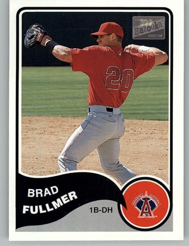 2003 Bazooka #272 Brad Fullmer NM-MT Anaheim Angels Baseball MLB