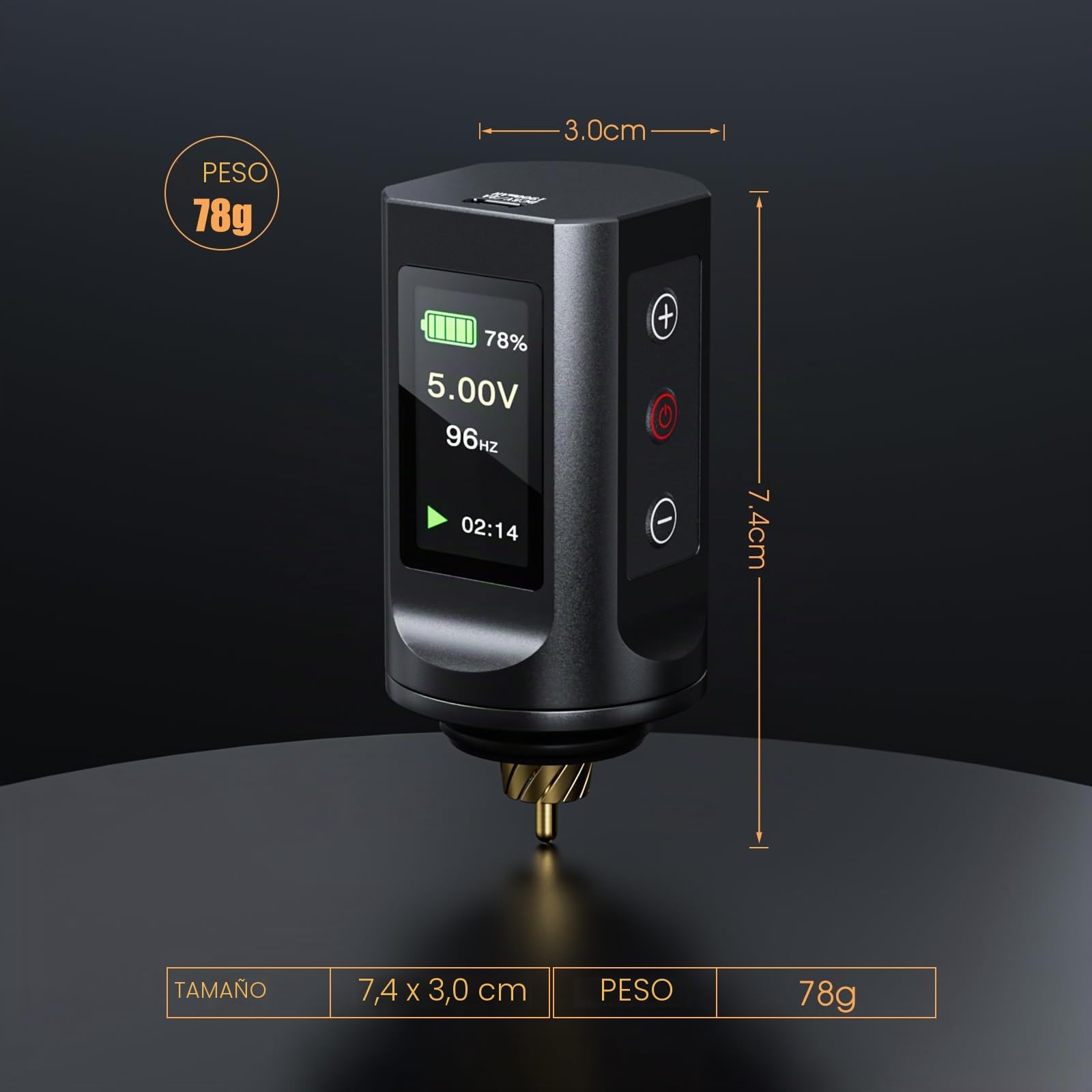 TATELF Batería para Inalambrica 1900 mAh de suministro de energía para RCA Maquina con pantalla digital LED, fuente de alimentación recargable