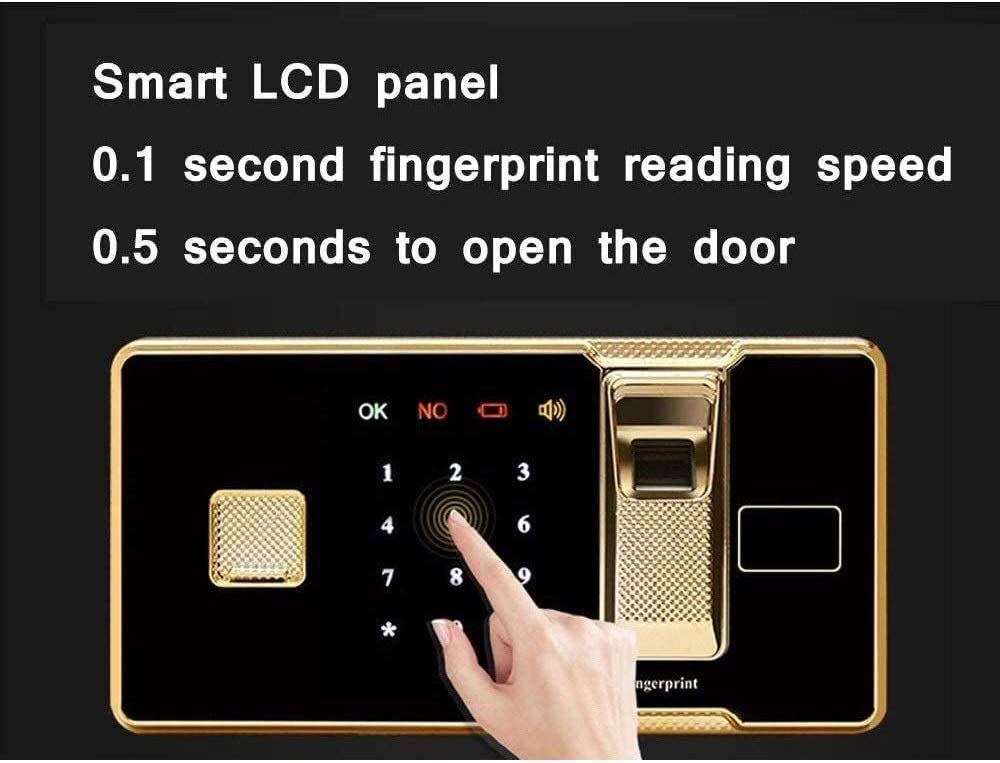 RLKHXBS Piccole Cassette di Sicurezza per la casa di Sicurezza Personale cabine cabine per cabine cabinetti urlati di Sicurezza Digitale