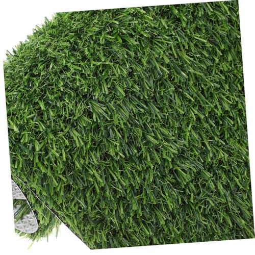 Tapis de sol extérieur drainage efficace Toddmomy avec pelouse synthétique durable