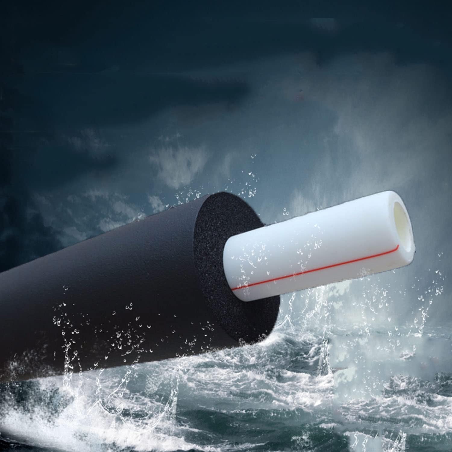 Pipe Insulation Rubber Pipe Insulation,High Density