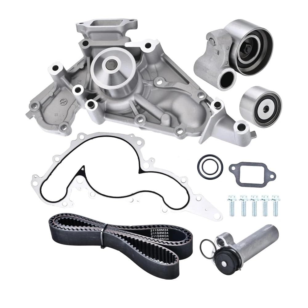 zestaw paska rozrządu Pasuje do Lexus GX470 LS400 4.0L 4.3L 4.7L 98-10 zestaw paska rozrządu silnika i pompa wodna 4.0 4.3 4.7 L V8 gaz 2UZ-FE
