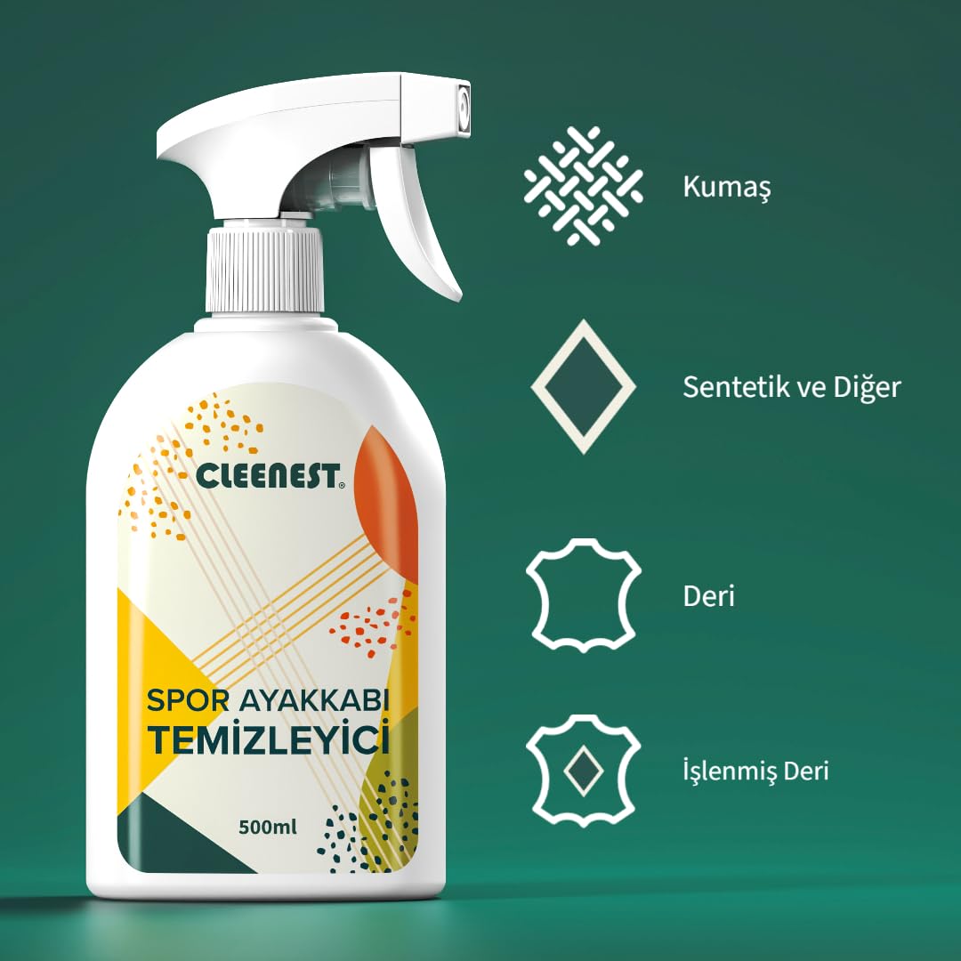 Spor Ayakkabı 500 ml ve Leke Çıkarıcı 125 ml 2'li Set (1)