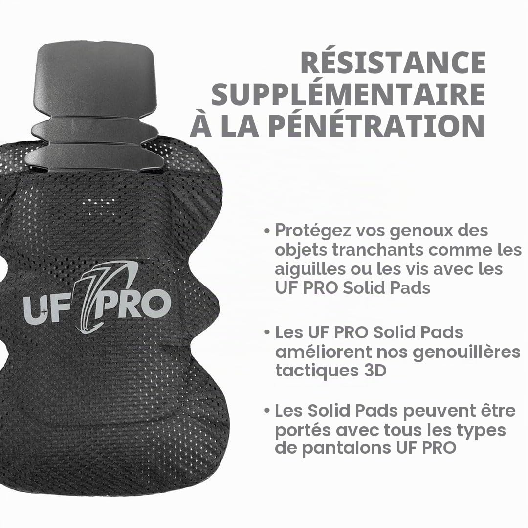 UF Pro Genouillères tactiques 3D Cushion, noir, gris