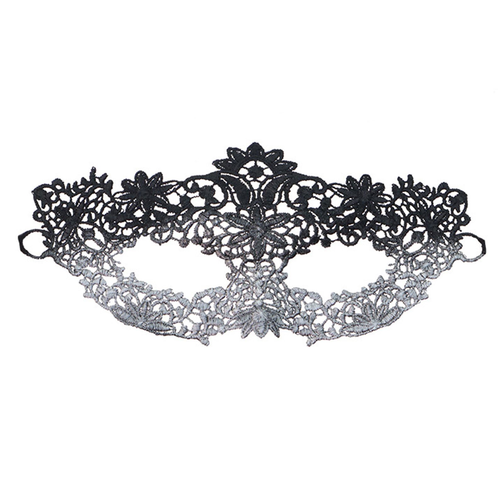 Kalttoy Lace Eye Masquerades, Venetians Lace Eye Halloween Carnivals Party Supply Blindfold