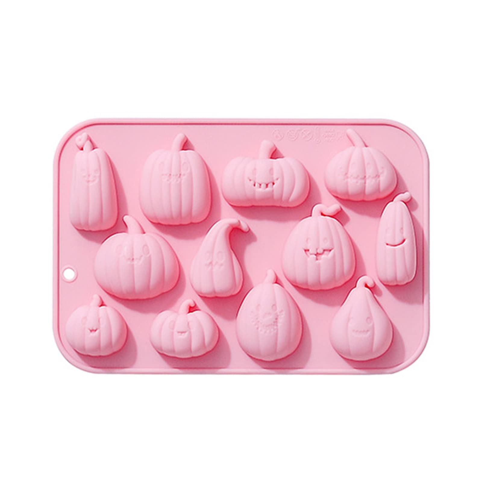 Unique Pumpkin Silicone Fondant Mold Halloween Cupcake Chocolate Candy Mold Cake Decorating Tool Party Supply Baking