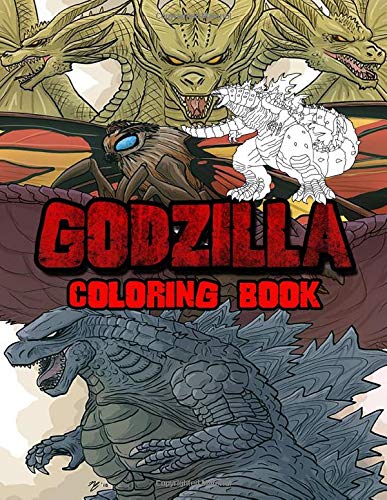 Buy Godzilla Coloring Book: Ideal For Kids And Adults To Inspire ...