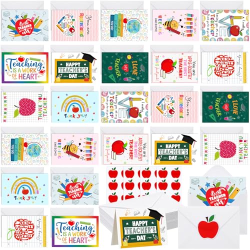 Cartes de remerciement enseignants Tenceur pour éviter les pannes de cadeaux