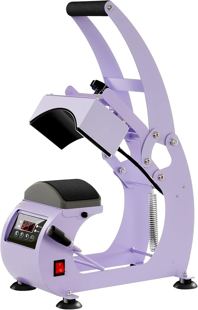 Prensa Termofijadora para Gorras UOKRR con Temporizador y 2 Platillos miniatura 7