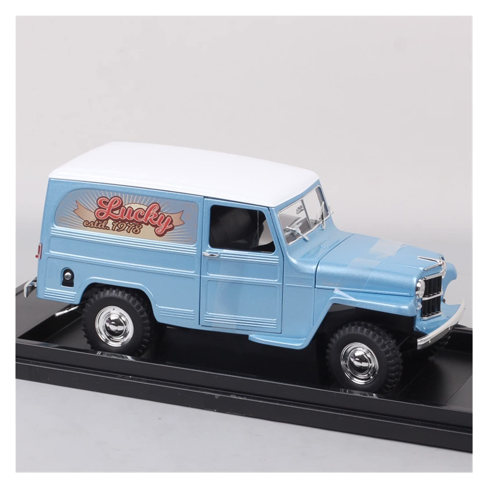for 1/18 Large Vintage Willys Jeep Station Wagon Mini Van Ford