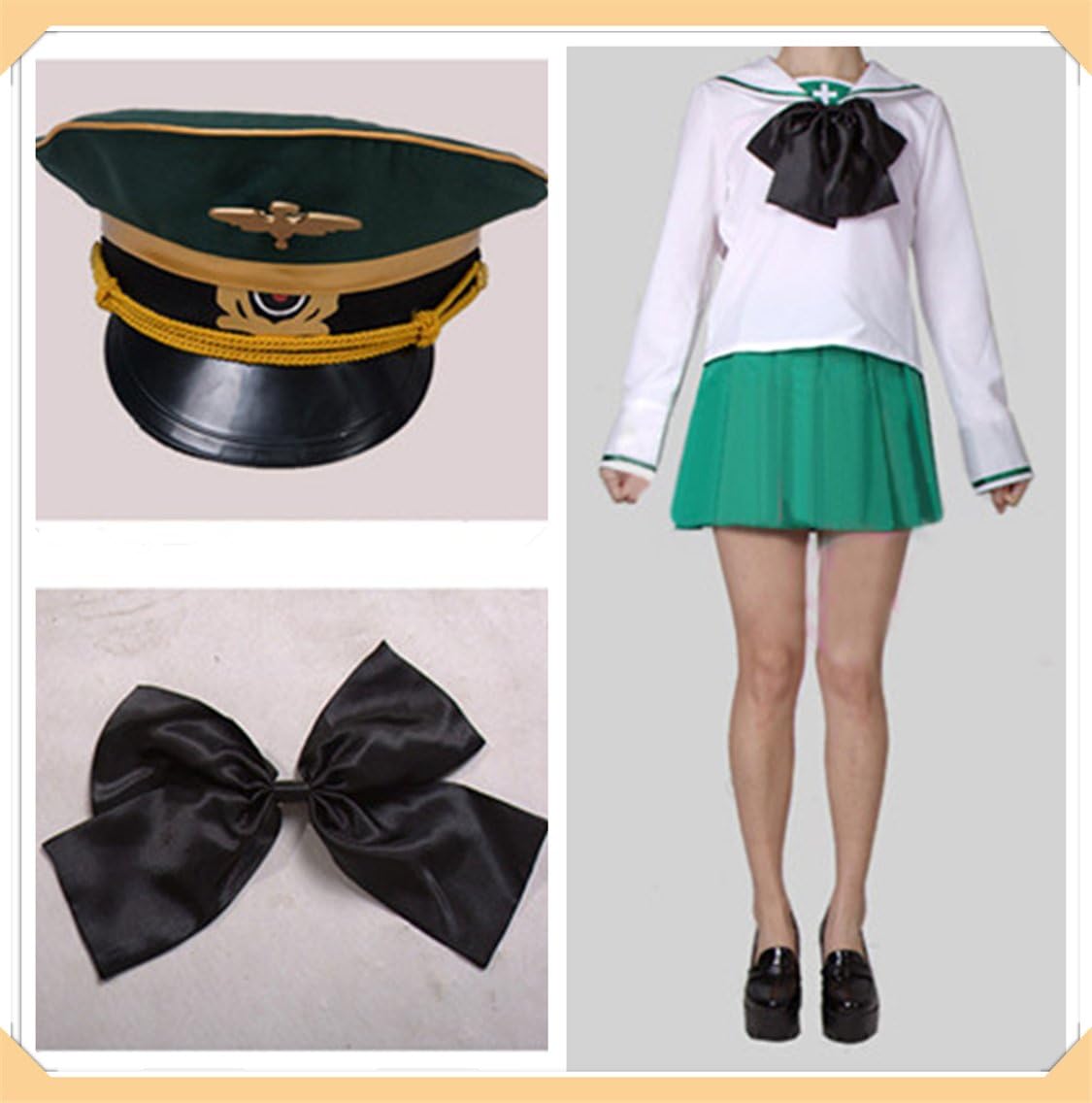 Amazon ガルパン ガールズ パンツァー エルヴィン コスプレ衣装 女性s コスプレ 仮装 通販