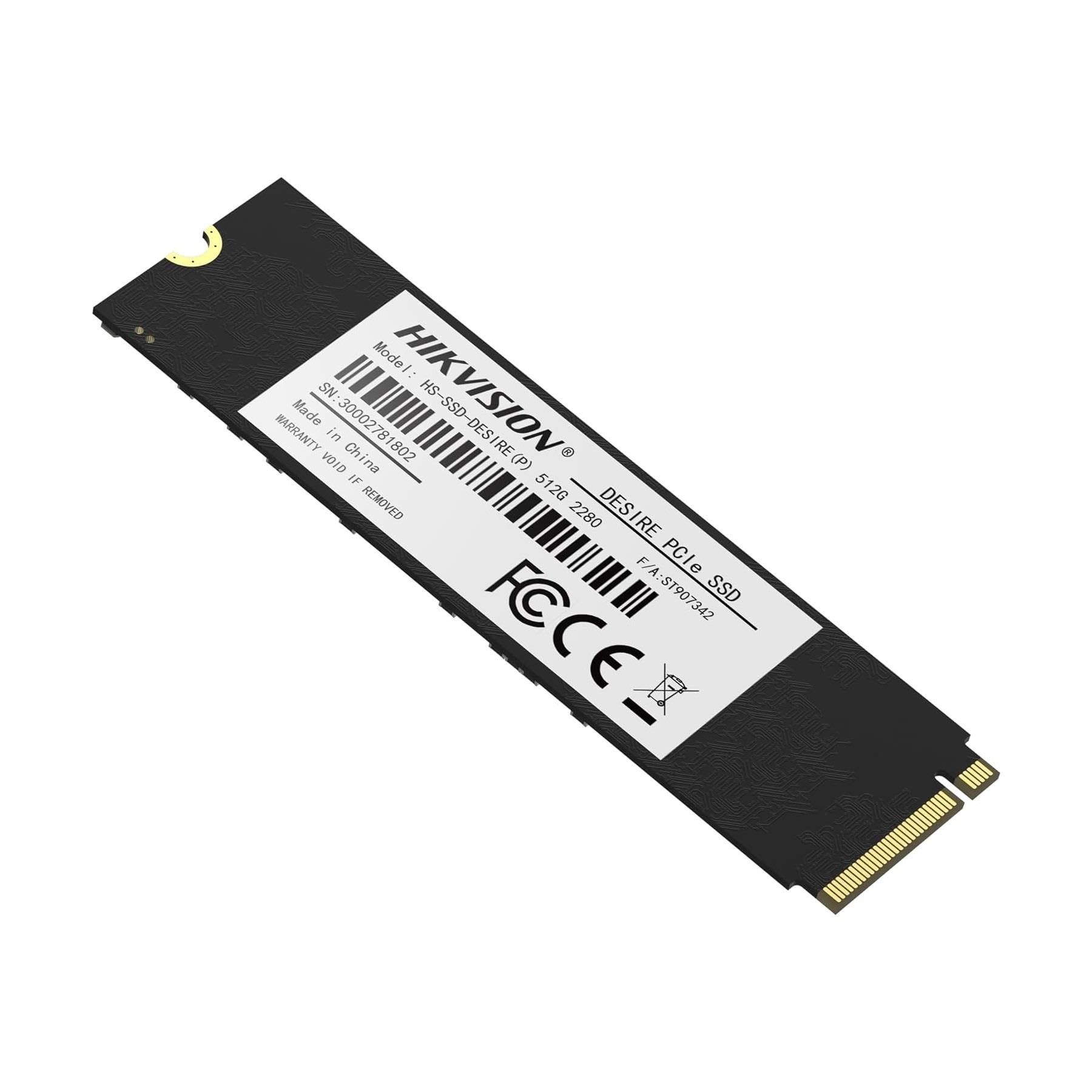 Hikvision 512GB M.2 NVMe PCIe 3D NAND Internal SSD Upto 2500MB/s Read,1025MB/s Write