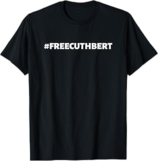 FREE CUTHBERT Hashtag Funny Colin Caterpillar Cake T-Shirt