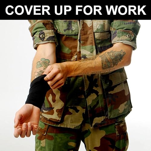 Miniatura 5 de Tat2X Ink Armor - Funda para tatuaje de medio brazo, agarre antideslizante, fabricado en Estados Unidos