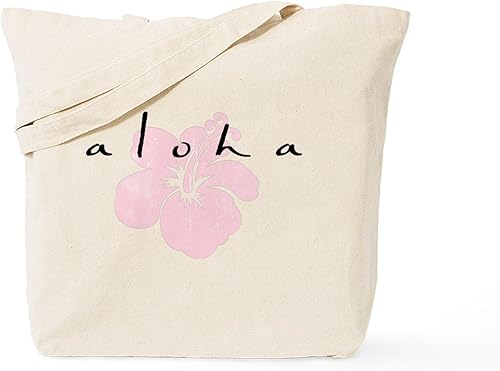 Vista 15 de CafePress Aloooha - Bolsa de lona natural, bolsa de compras reutilizable, Caqui