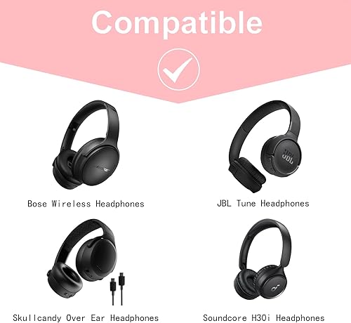 Miniatura 22 de XANAD Funda rígida para auriculares inalámbricos Bose QuietComfort, QC Ultra, QC 45, QC 35, QC45 SE, QC SE con cancelación de ruido, Soundcore H30i