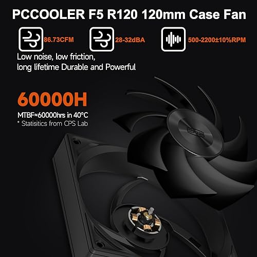 Vista 11 de PCCOOLER CPS RZ400 Enfriador de CPU de 240 W CPU Ventilador de CPU Ventilador de CPU 4 HeatPipe Sistema de refrigeración de CPU PWM Ventiladores