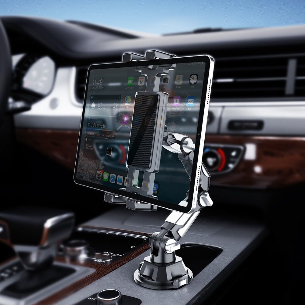 Supporto Tablet Portabicchieri per Fiat 500C 2016-2024